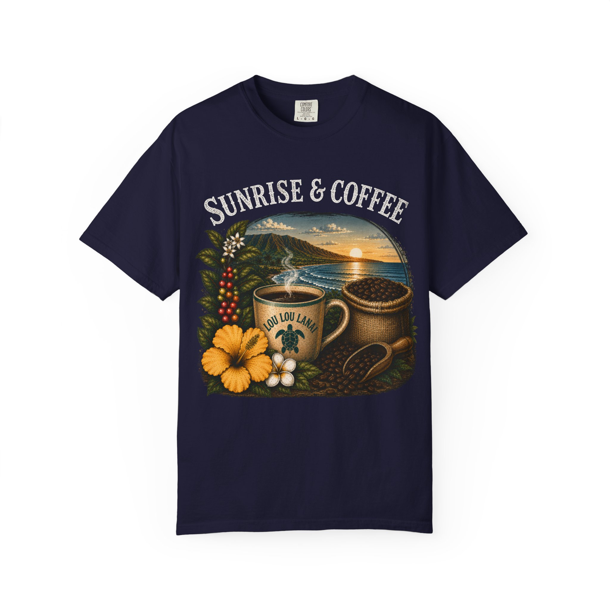 Sunrise & Coffee Tee - Image 7