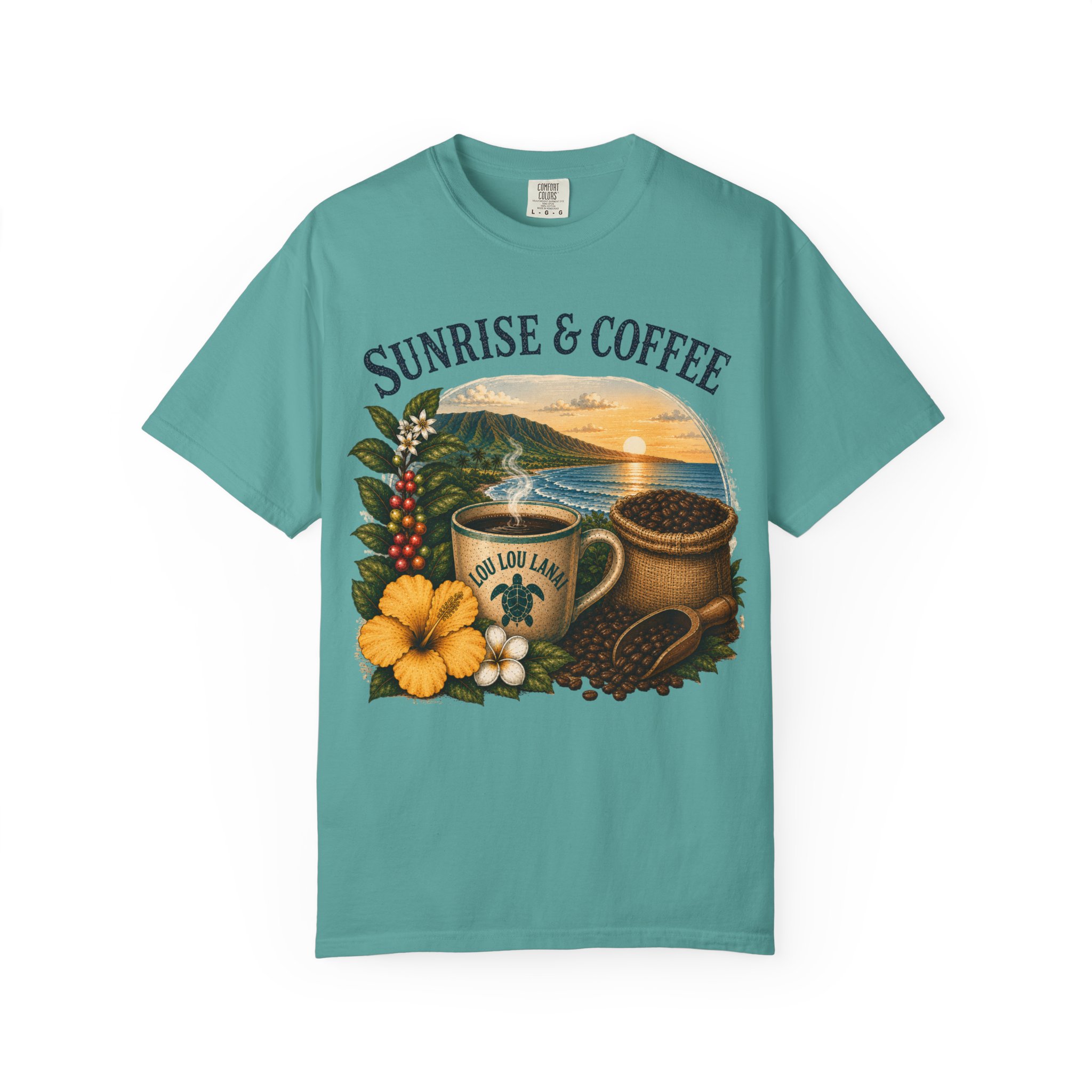 Sunrise & Coffee Tee - Image 4