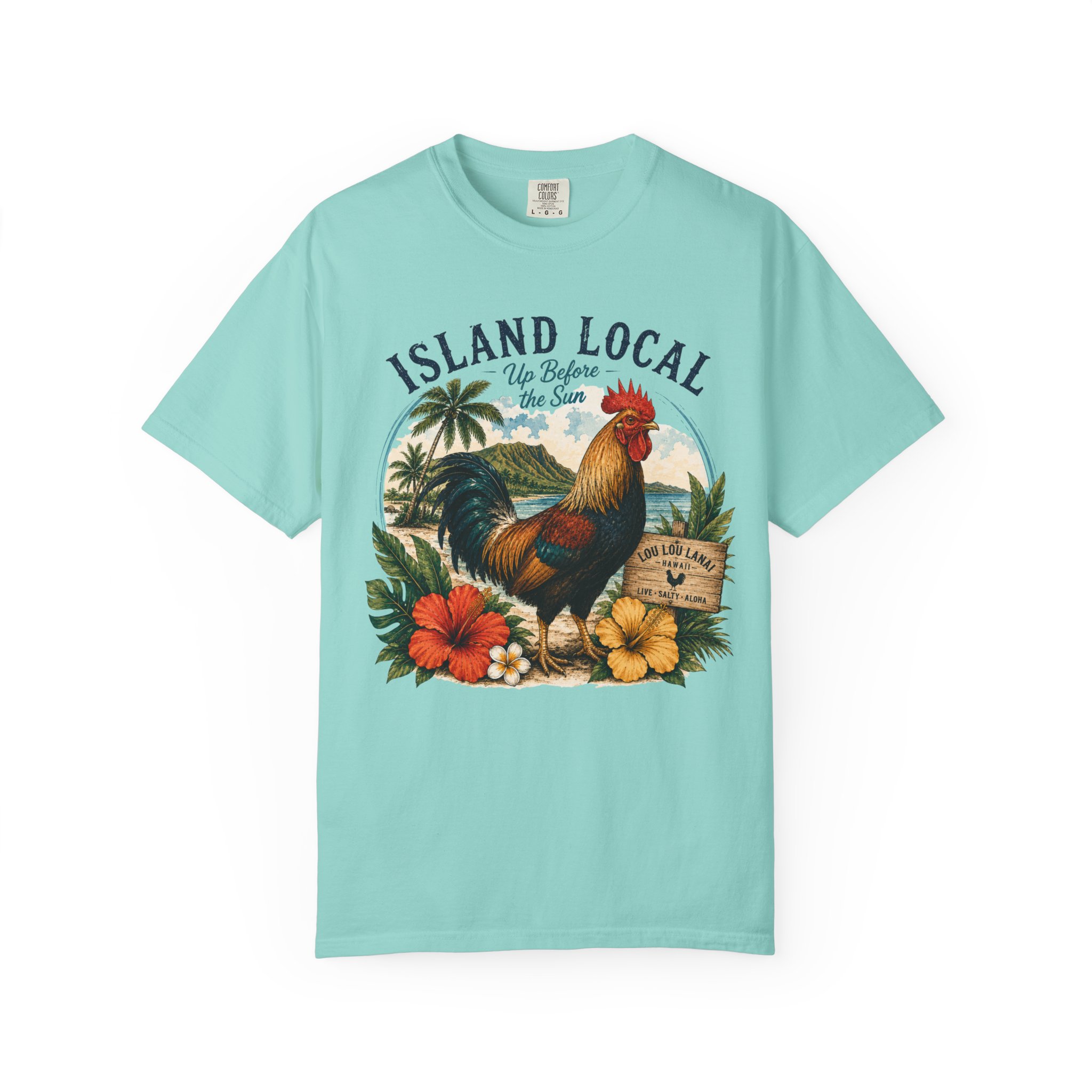 Island Rooster Tee - Image 5
