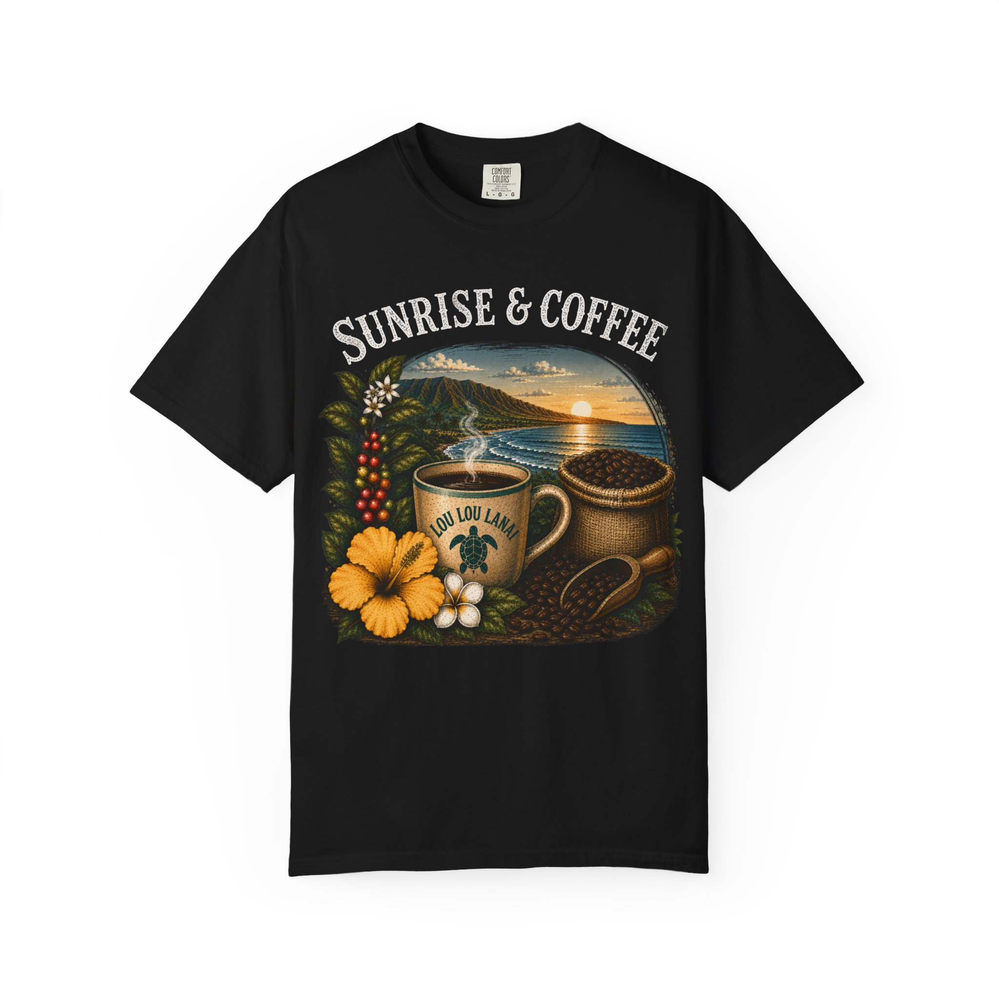 Sunrise & Coffee Tee - Image 8