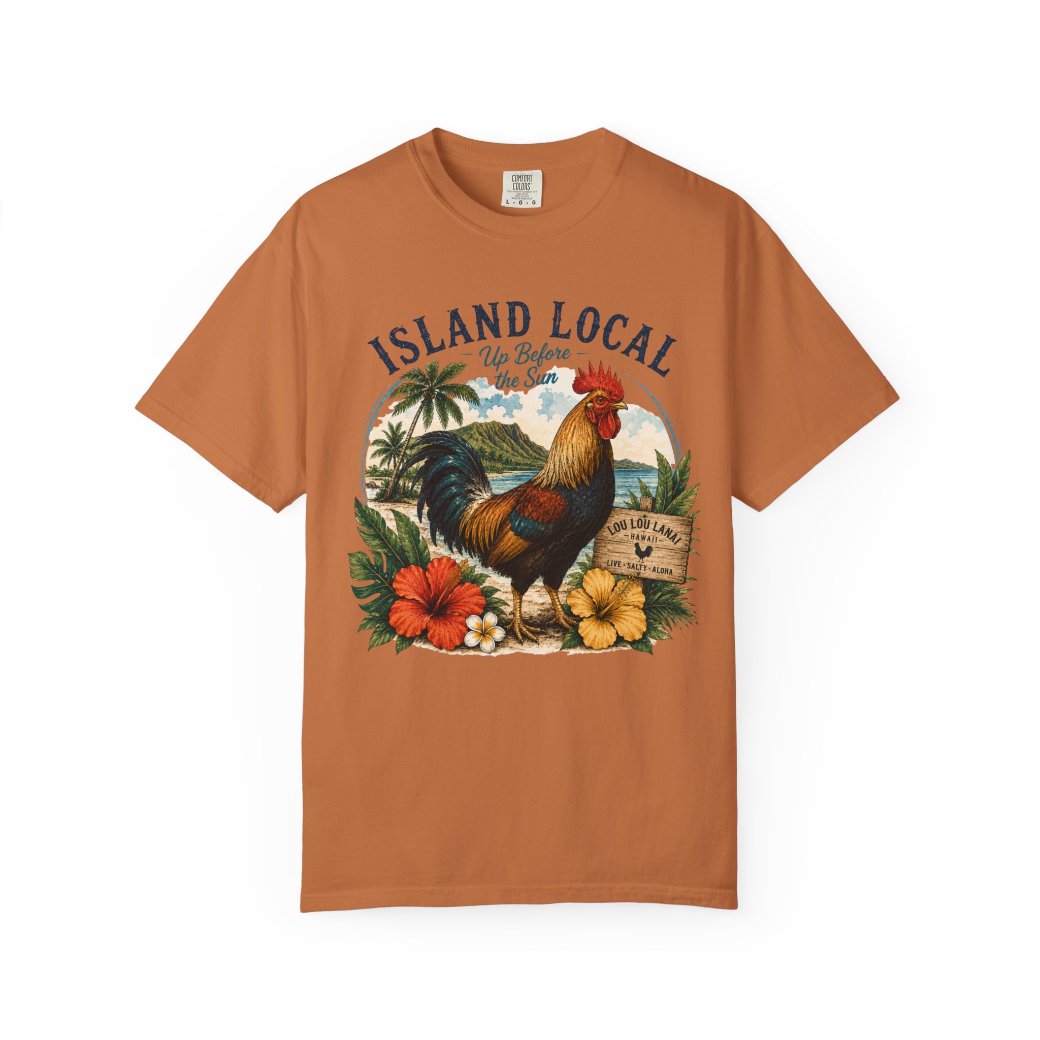 Island Rooster Tee - Image 3