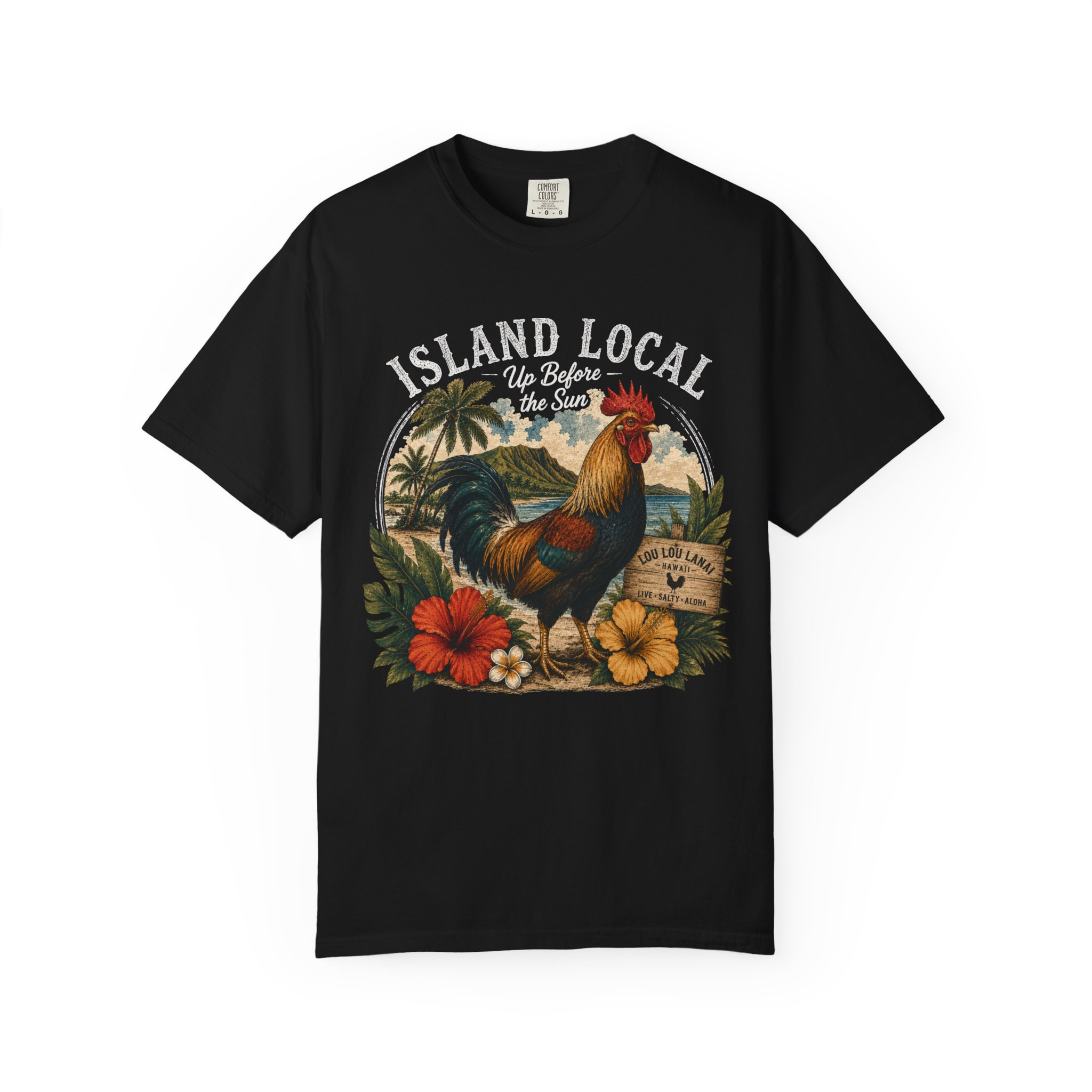 Island Rooster Tee - Image 7