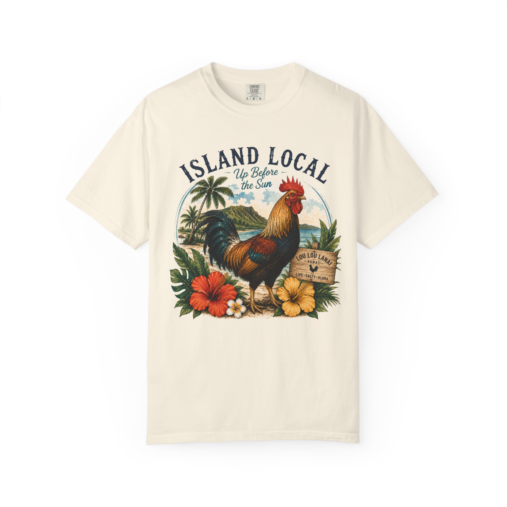 Island Rooster Tee - Image 2