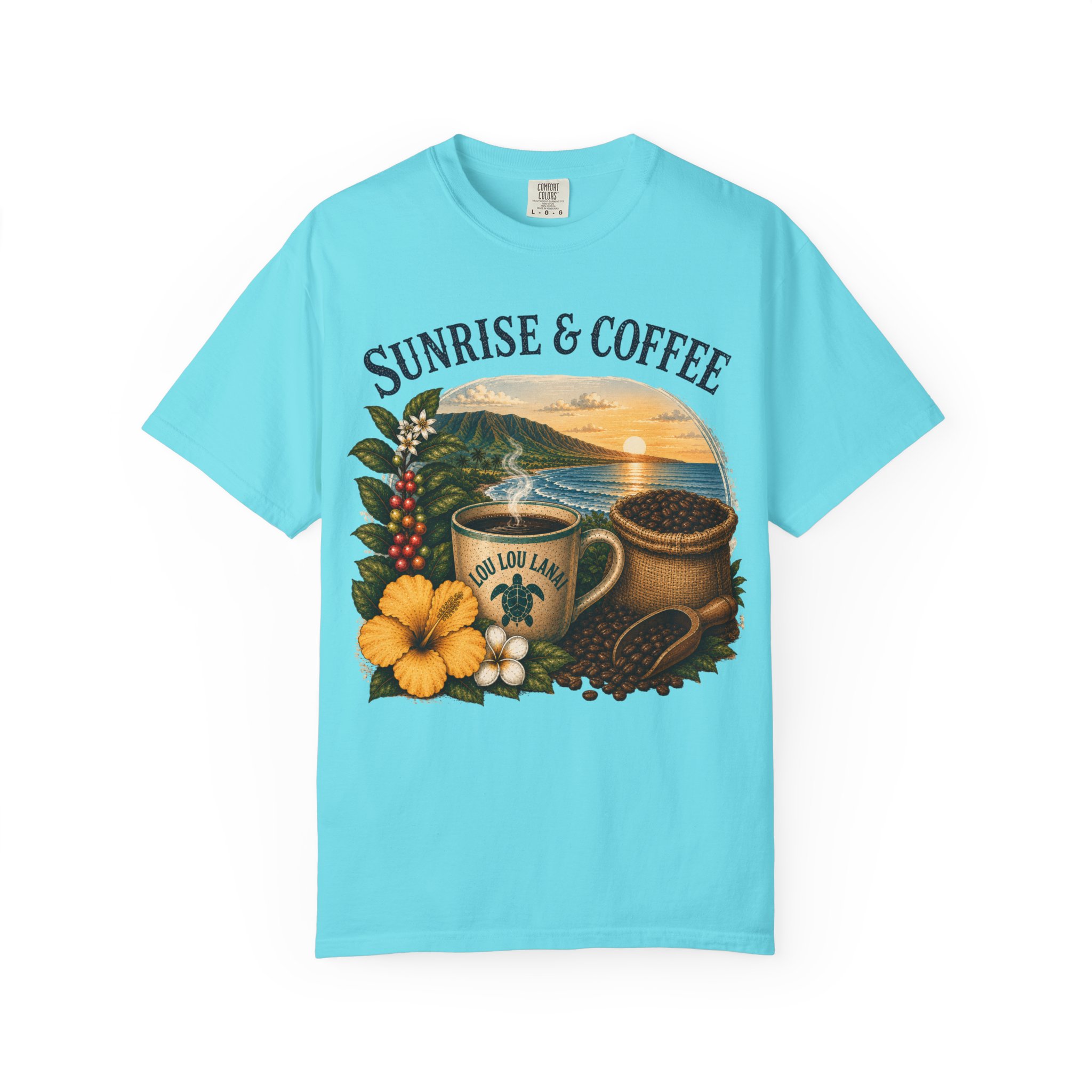 Sunrise & Coffee Tee - Image 5