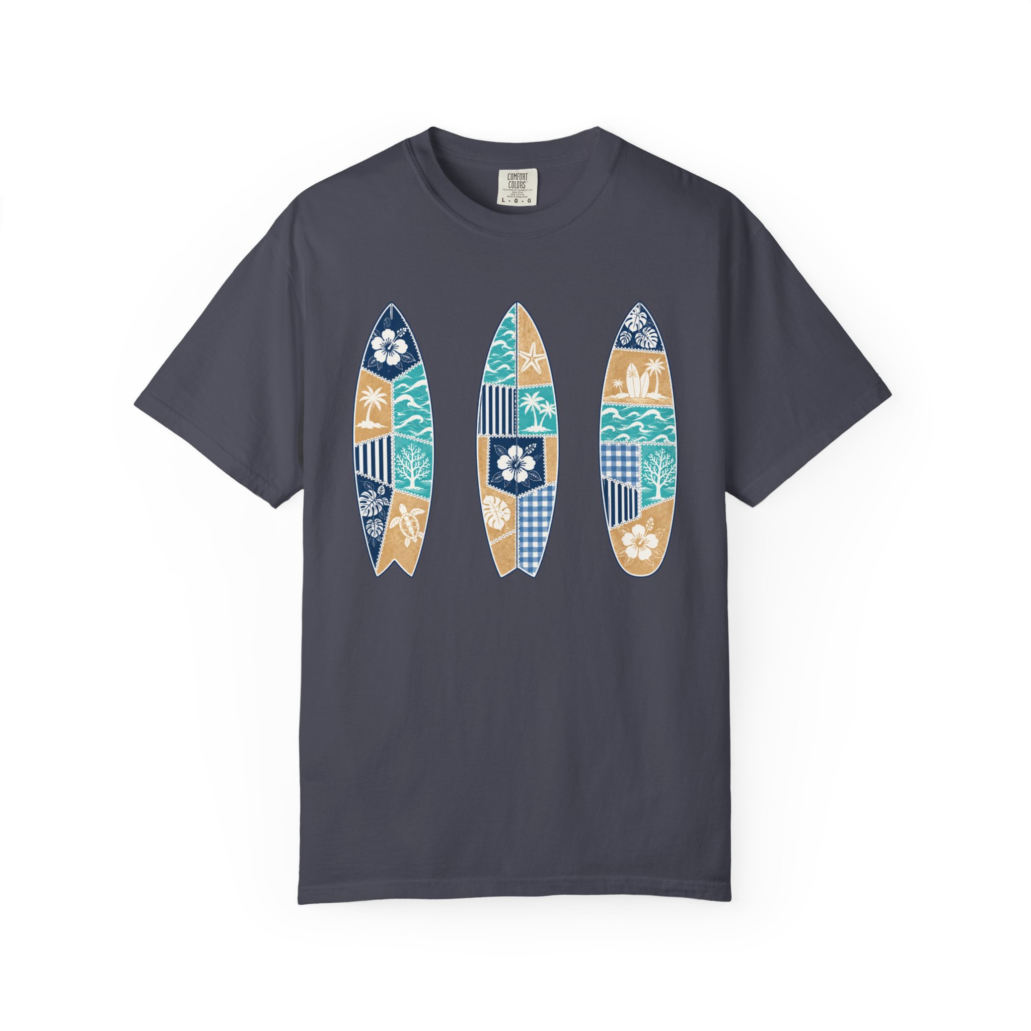 Patchwork Surfboards Tee - Image 11