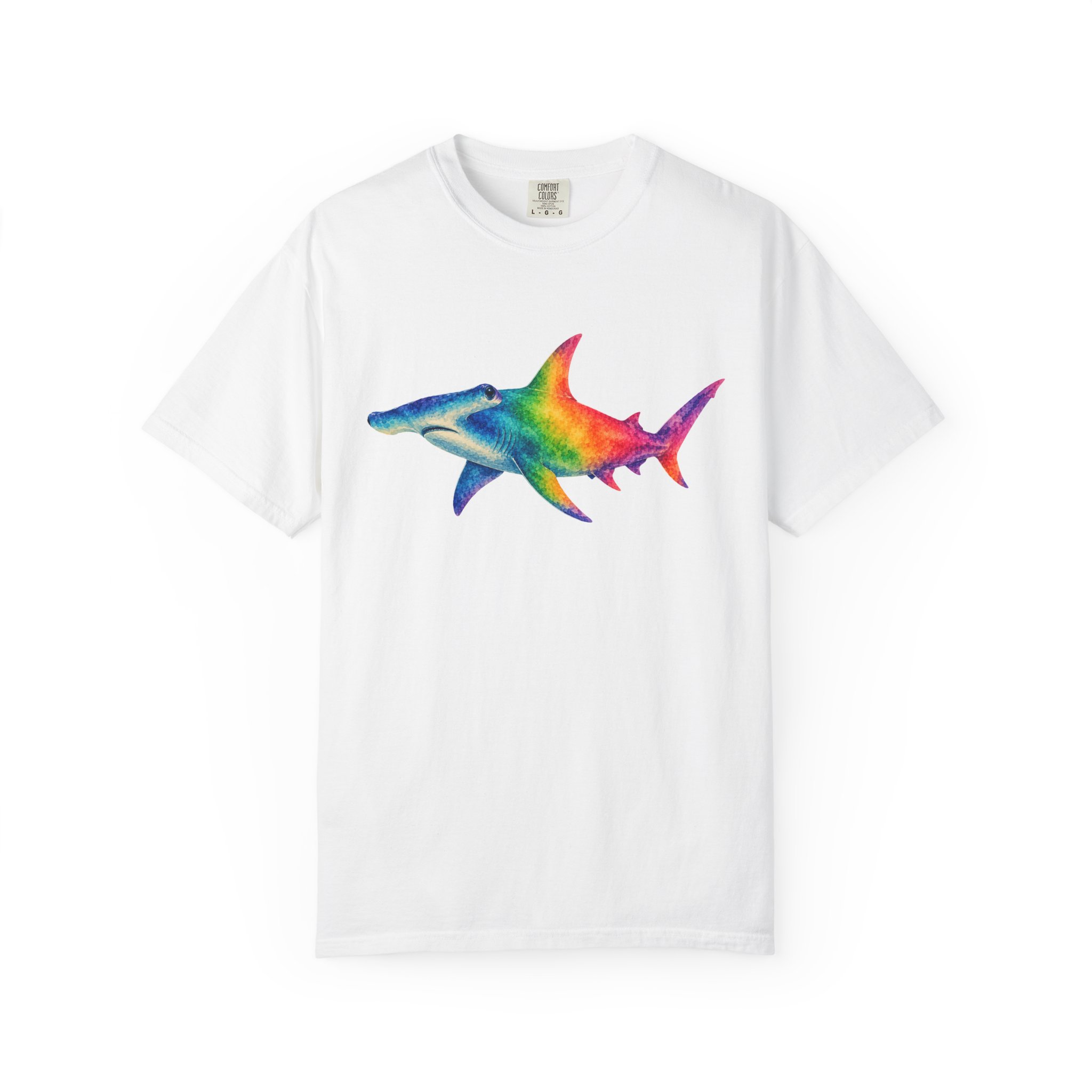 Rainbow Shark Tee - Image 2