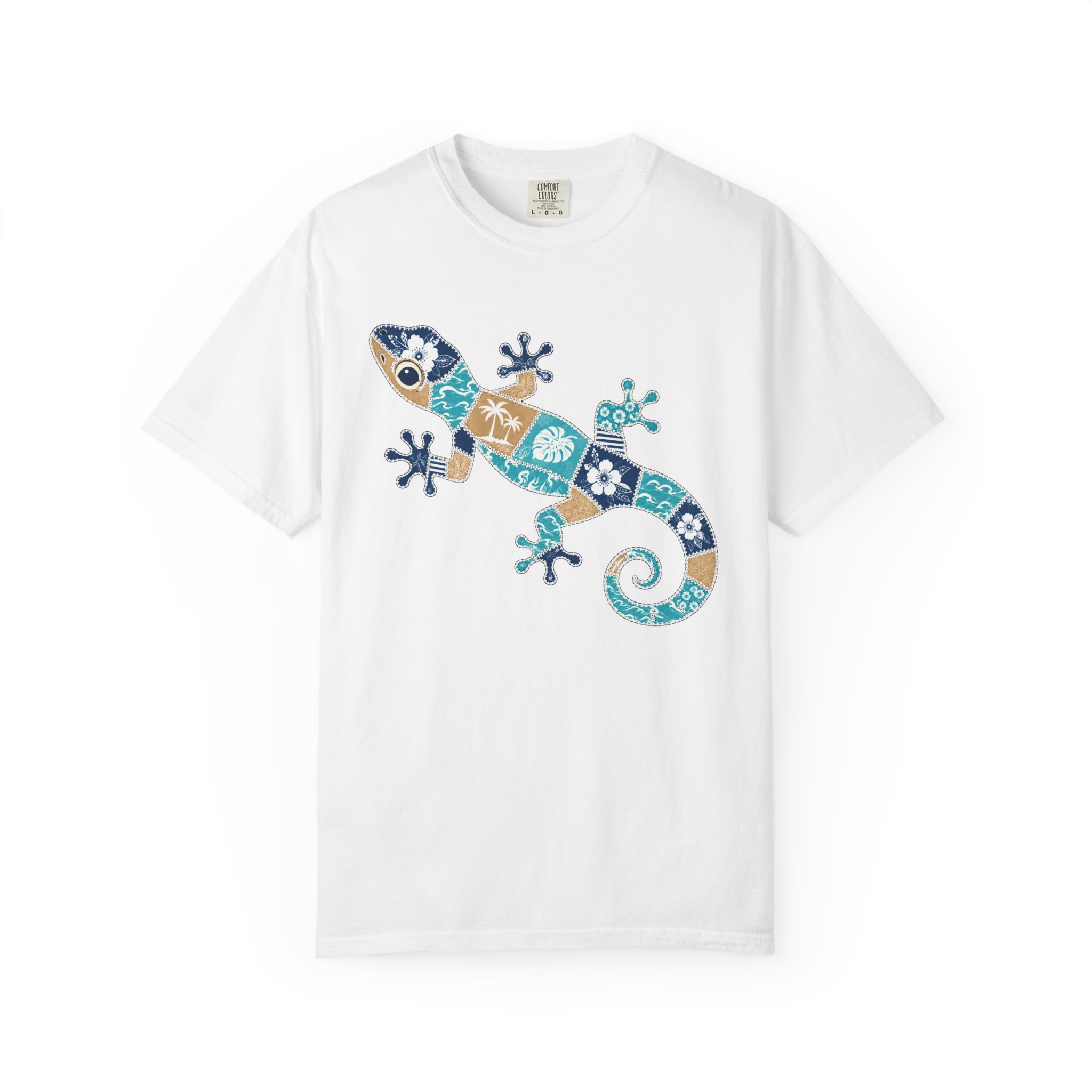 Patchwork Gecko Tee - Image 2