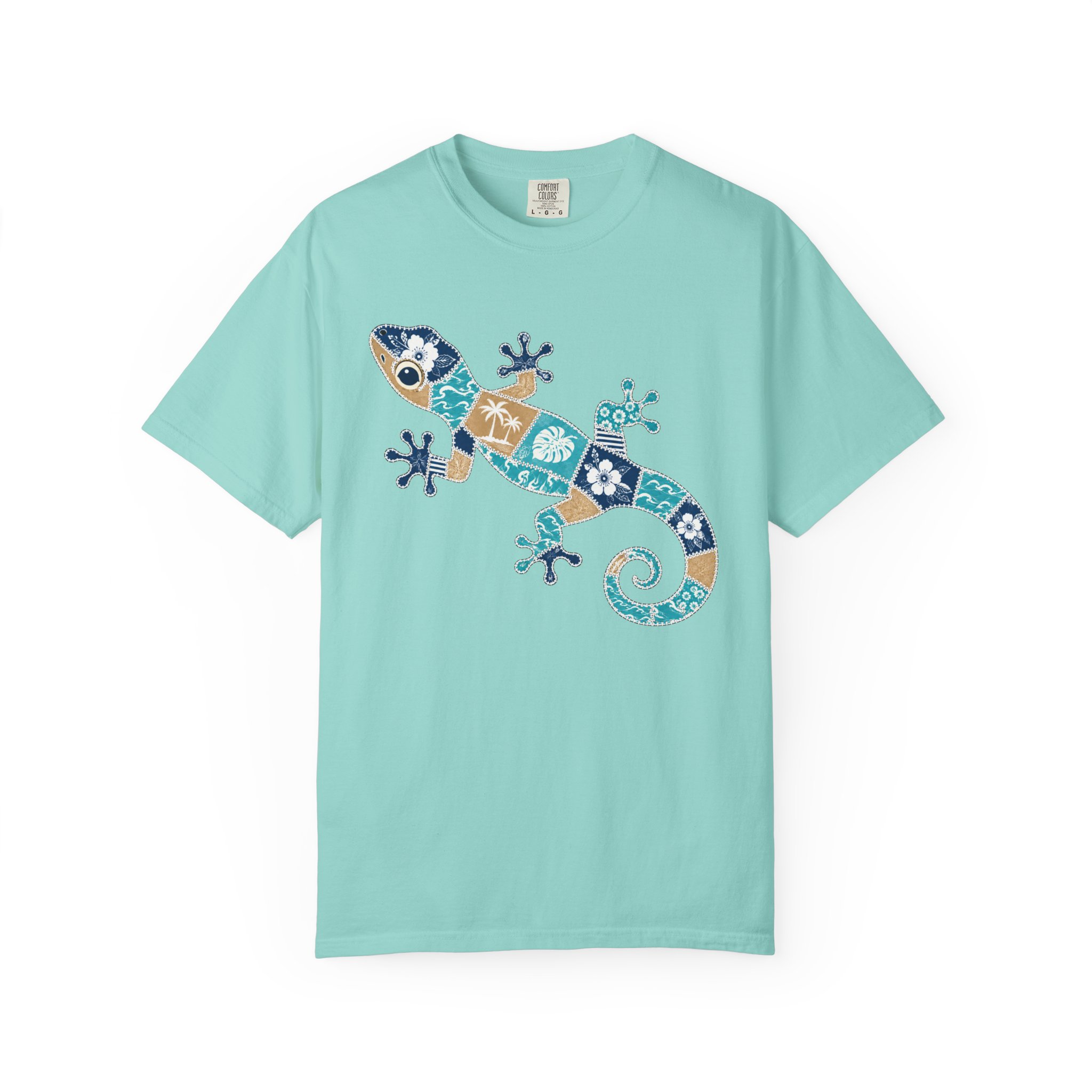 Patchwork Gecko Tee - Image 5