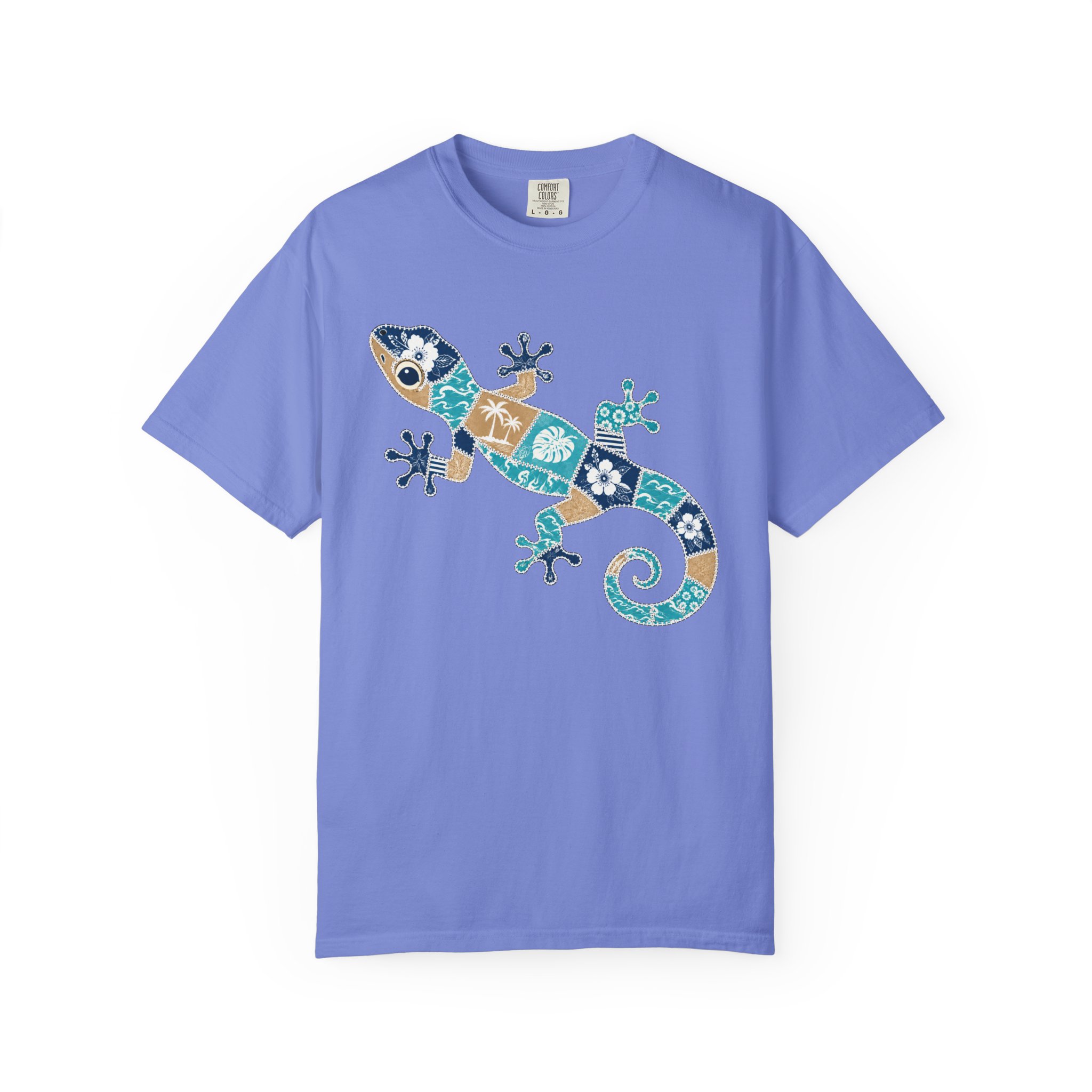 Patchwork Gecko Tee - Image 9