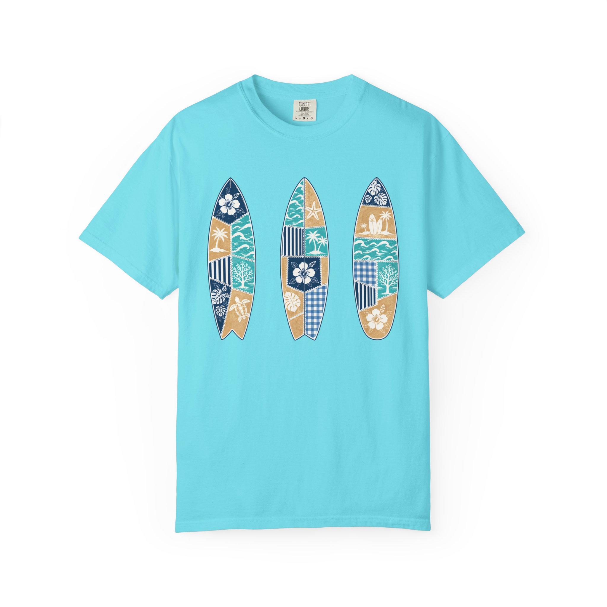 Patchwork Surfboards Tee - Image 6