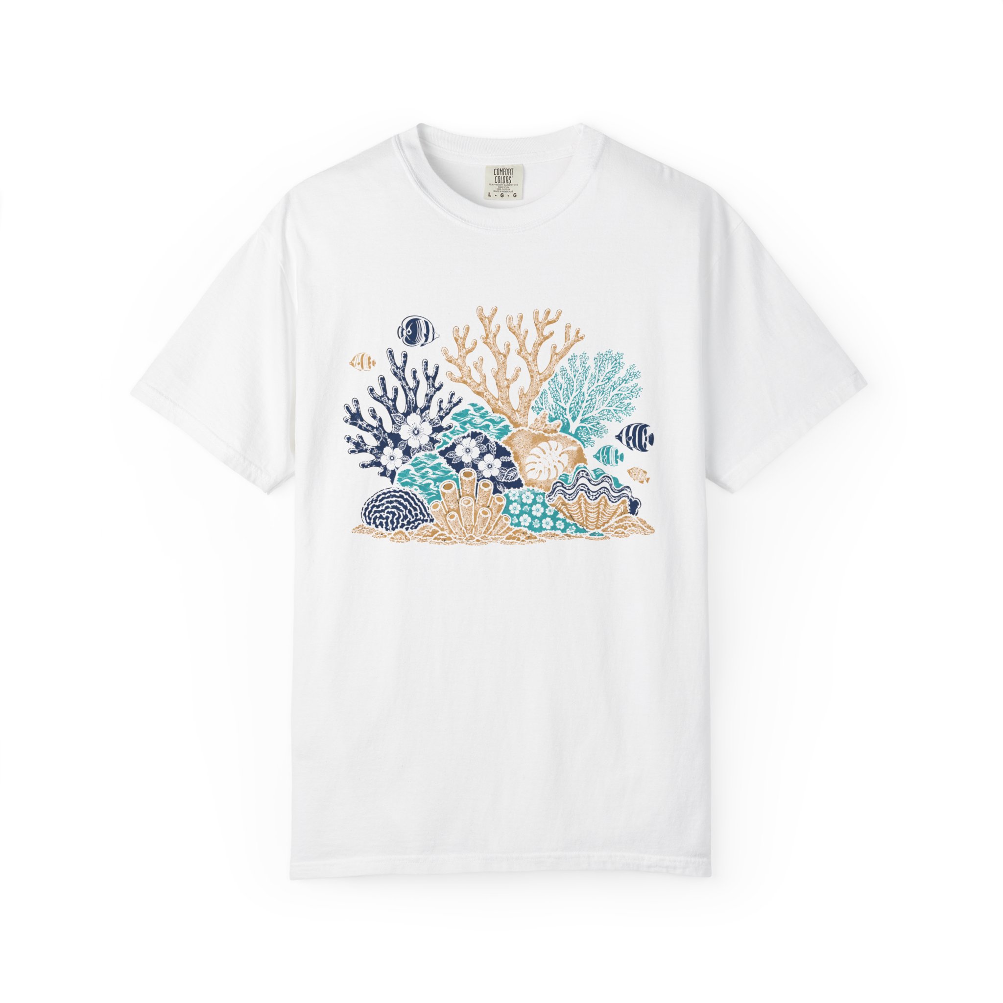 Patchwork Coral Reef Tee - Image 2