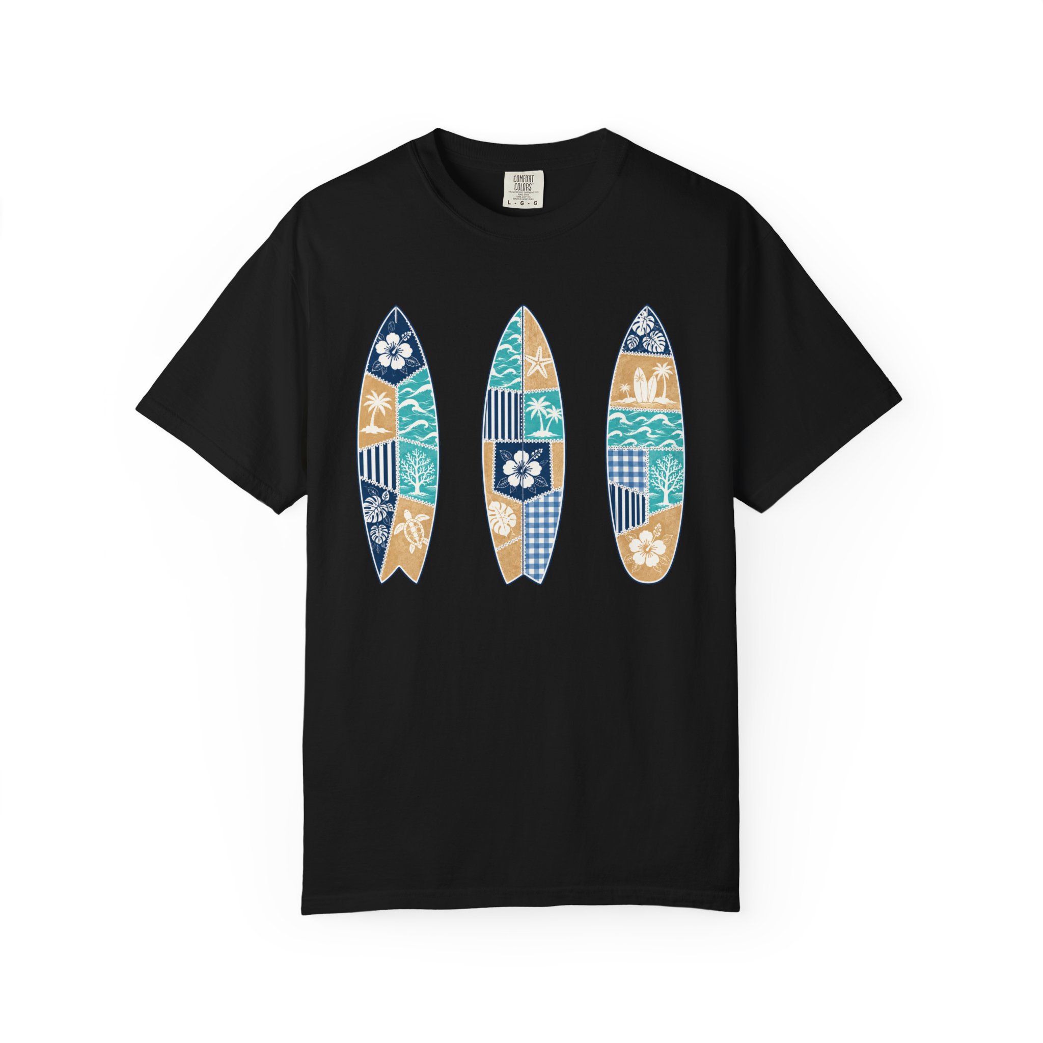 Patchwork Surfboards Tee - Image 10