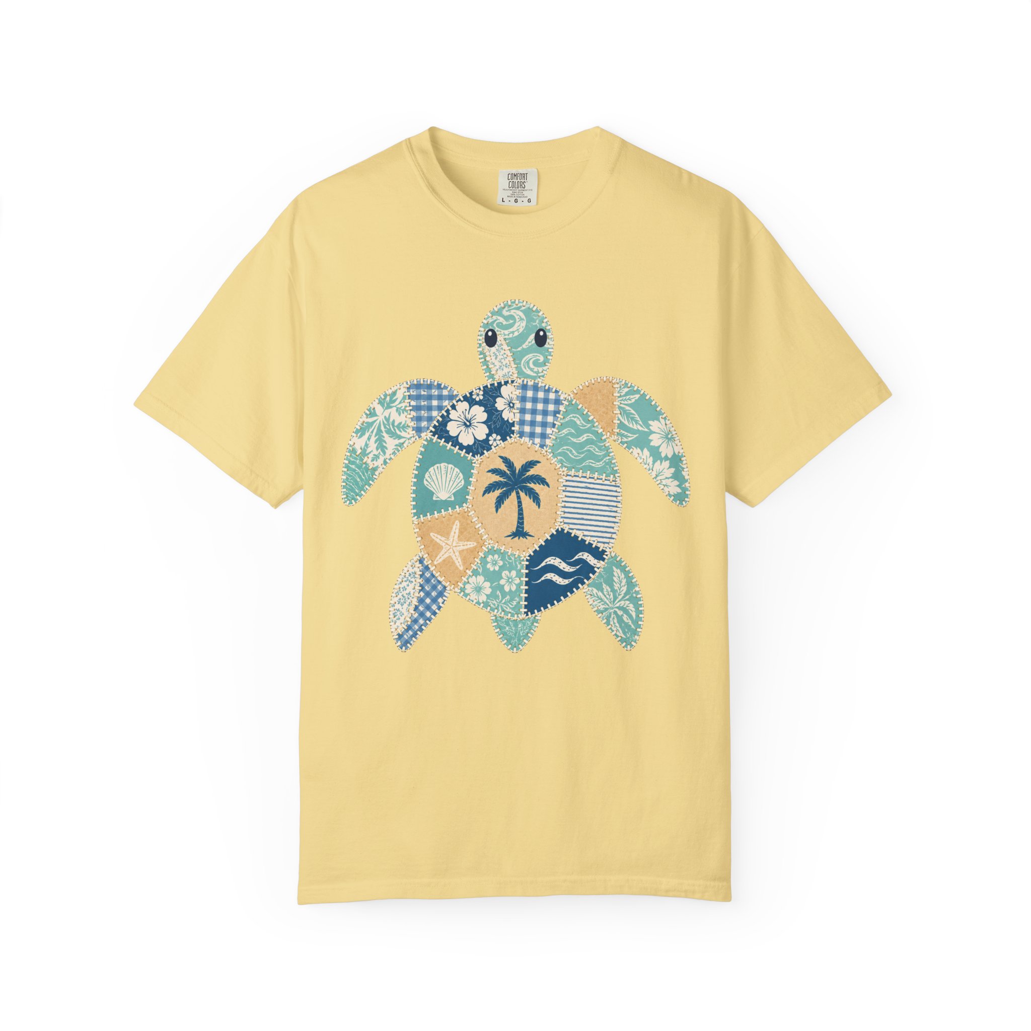 Patchwork Sea Turtle Tee - Image 3