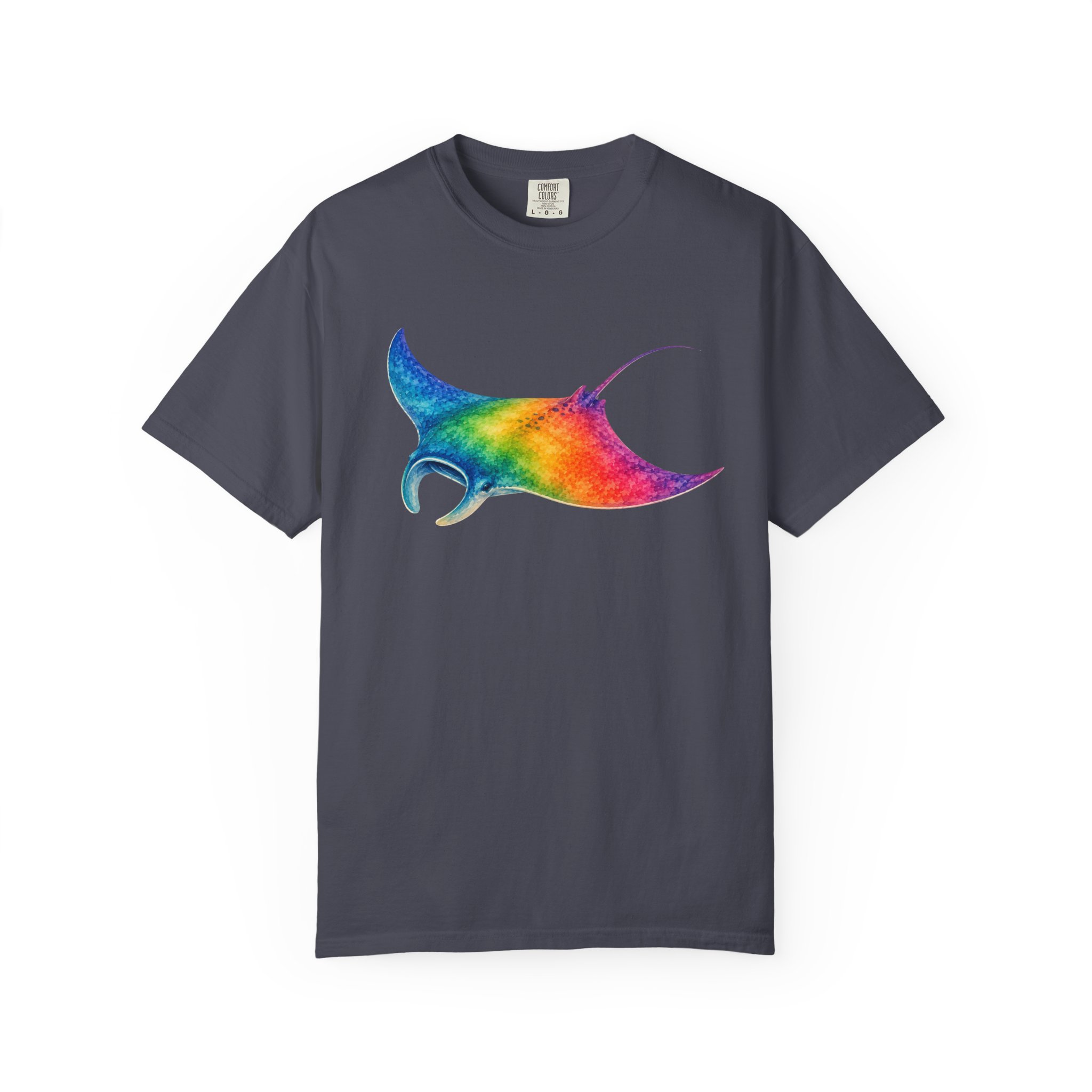Rainbow Manta Ray Tee - Image 6