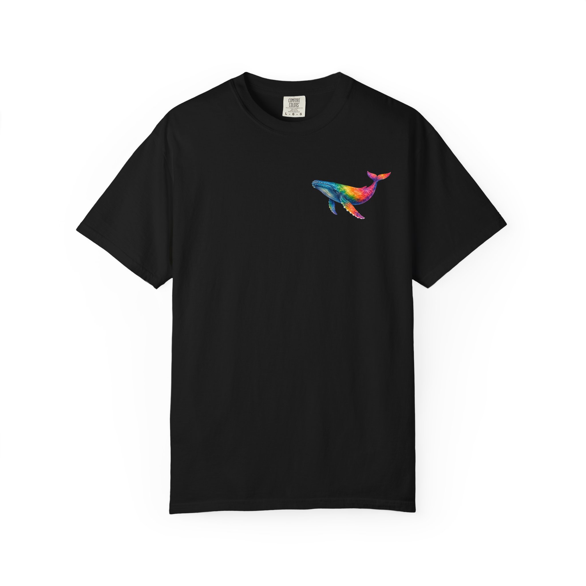 Rainbow Humpback Whale Tee - Image 3