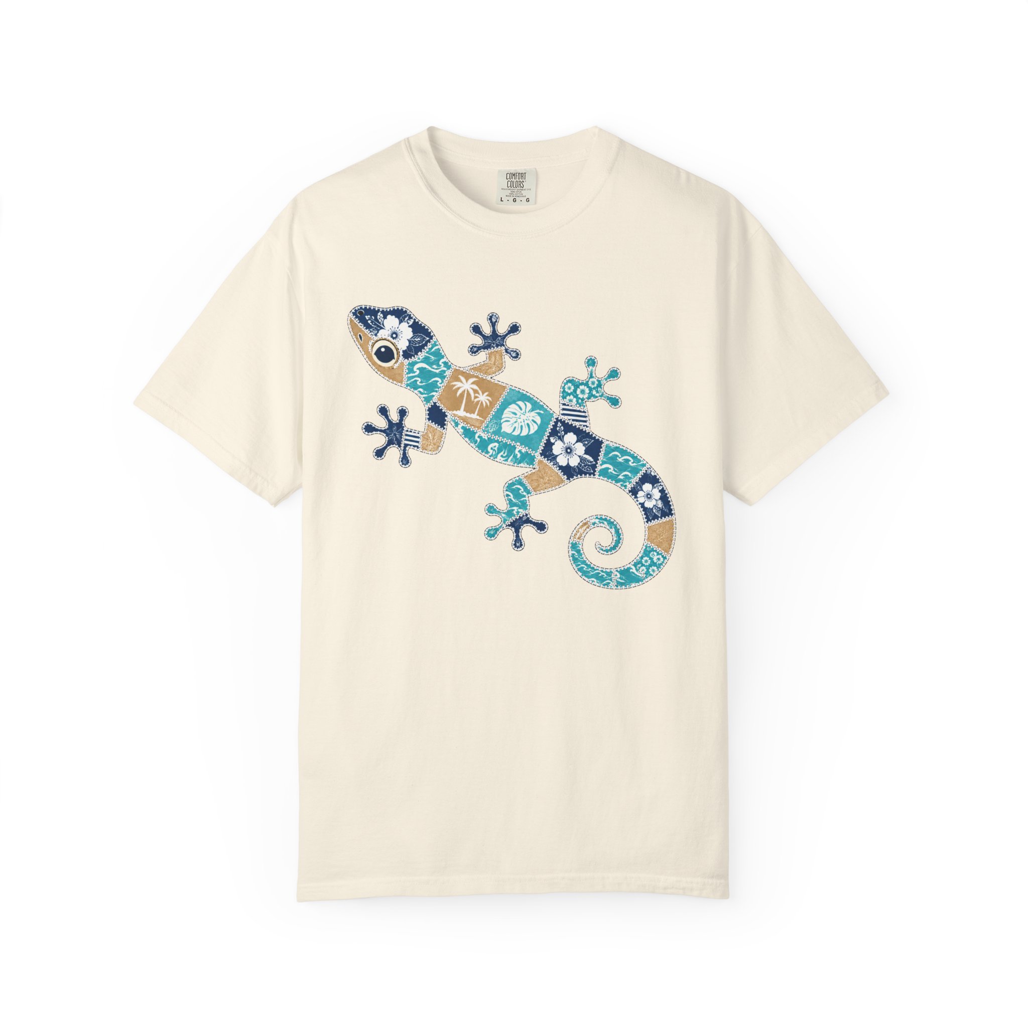 Patchwork Gecko Tee - Image 8