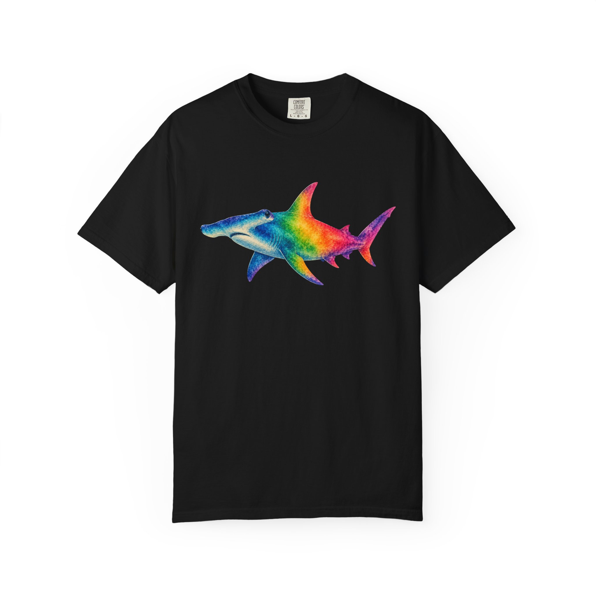 Rainbow Shark Tee - Image 5