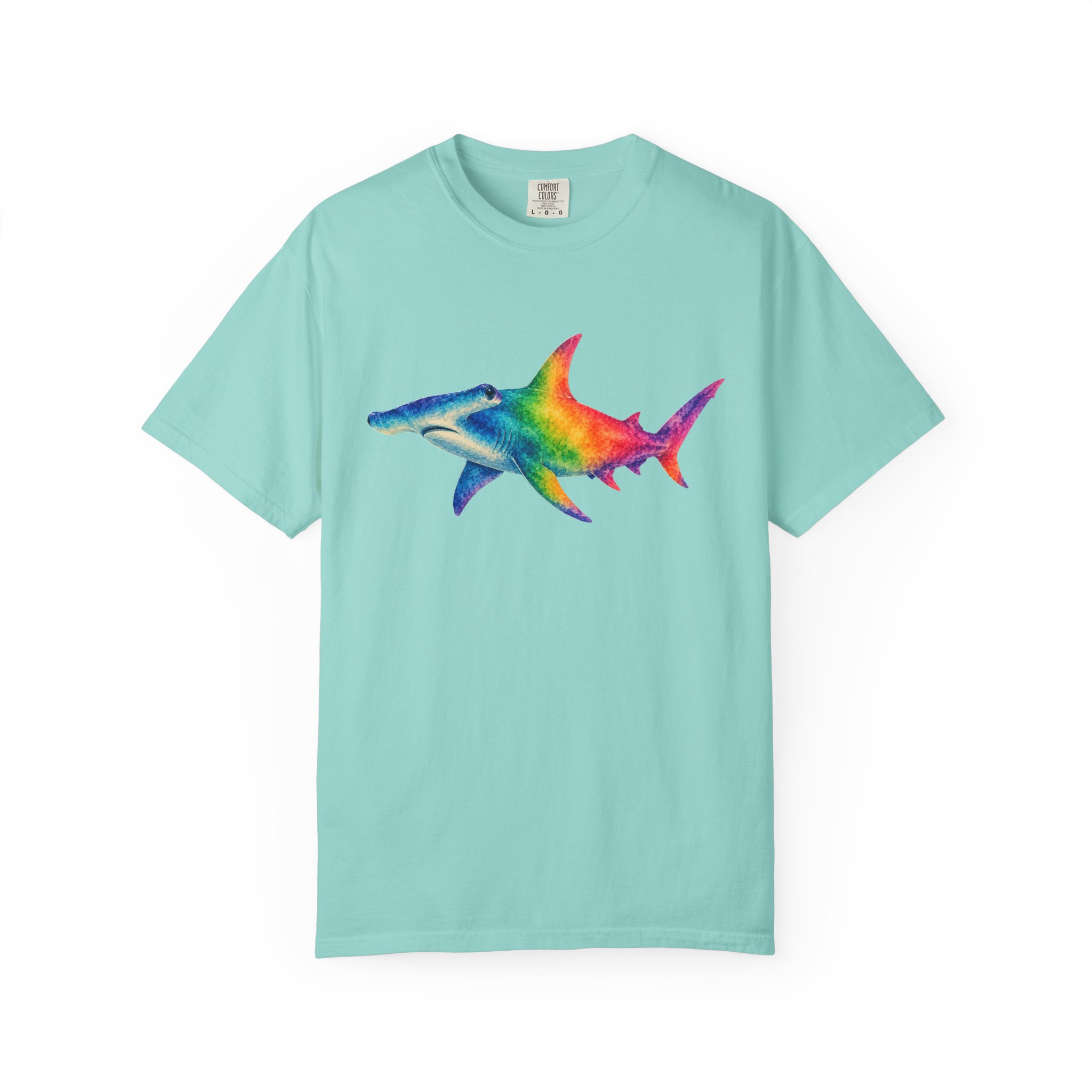 Rainbow Shark Tee - Image 3