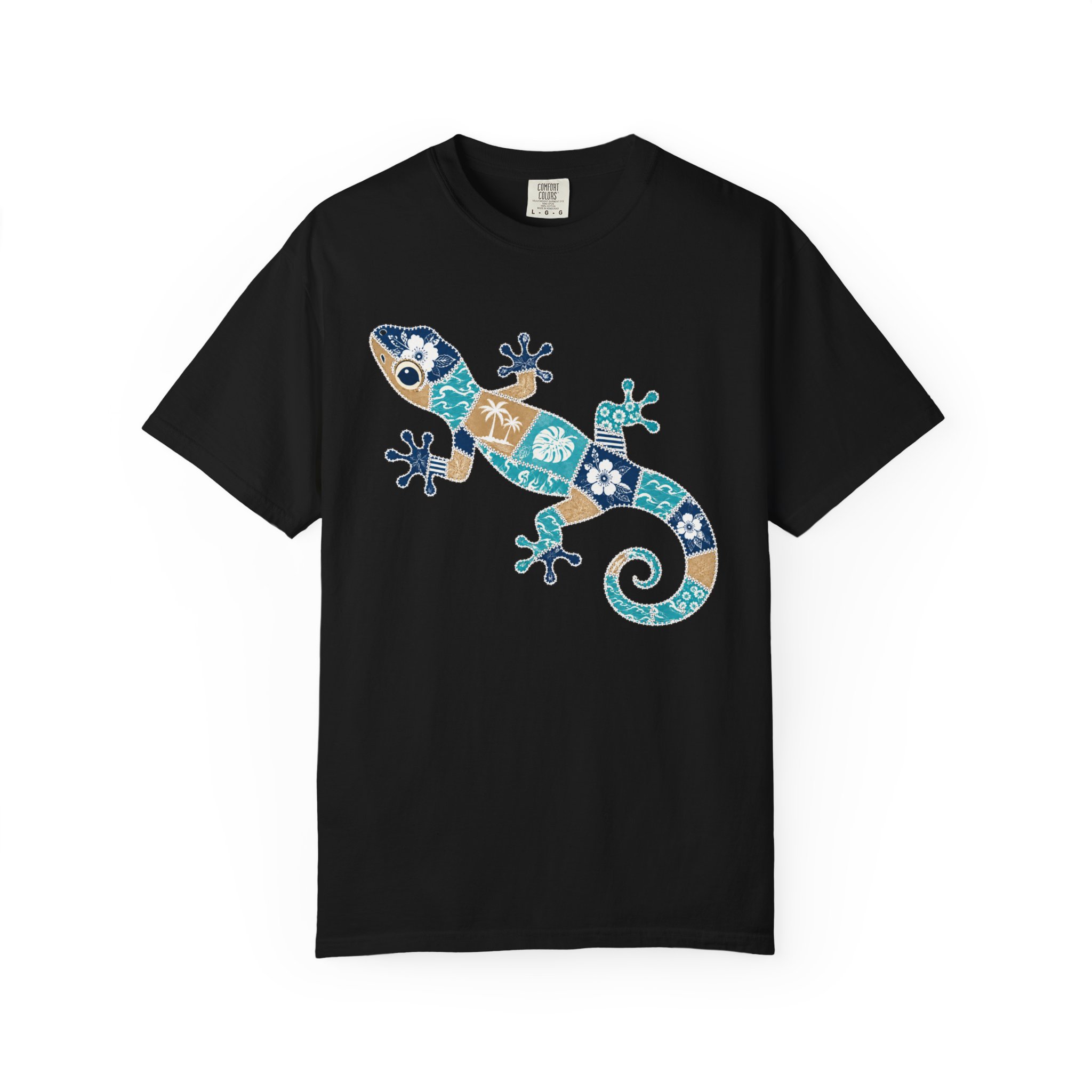 Patchwork Gecko Tee - Image 10