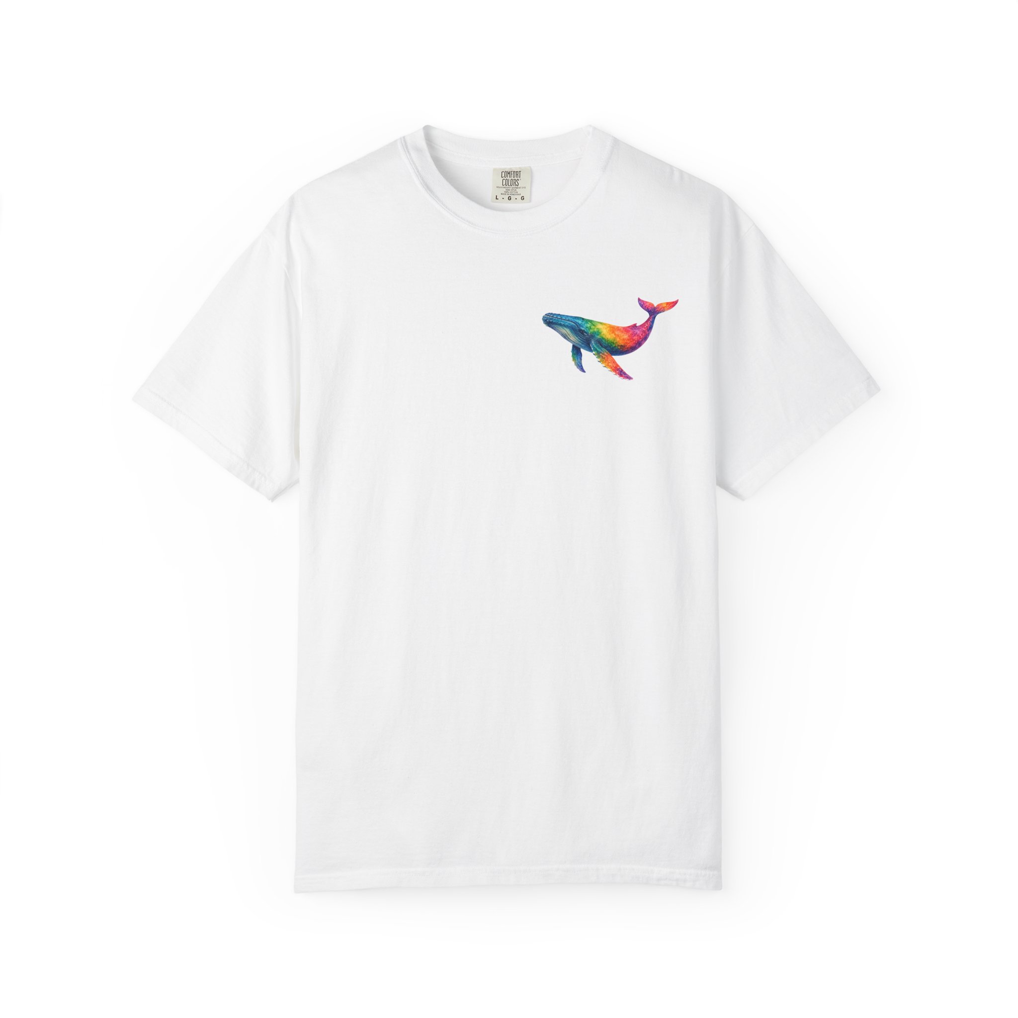 Rainbow Humpback Whale Tee - Image 2