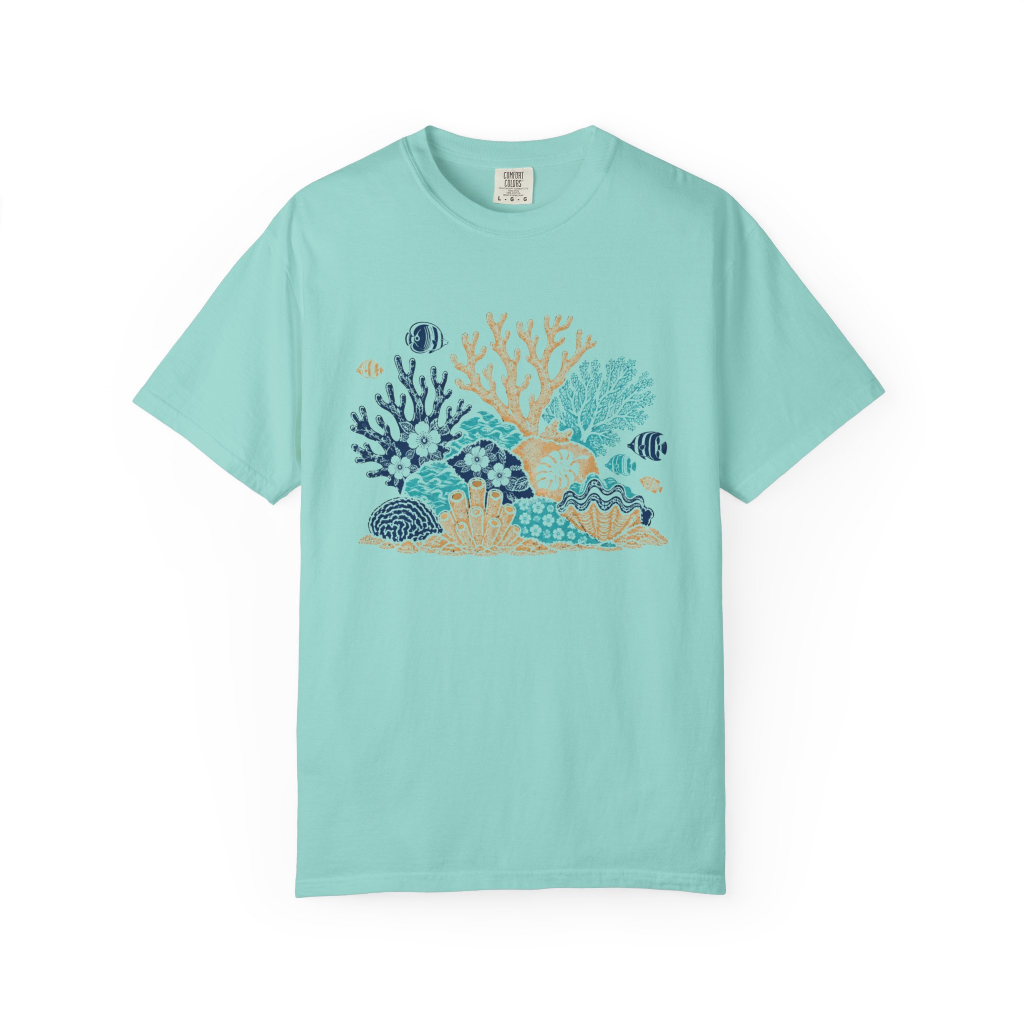 Patchwork Coral Reef Tee - Image 4