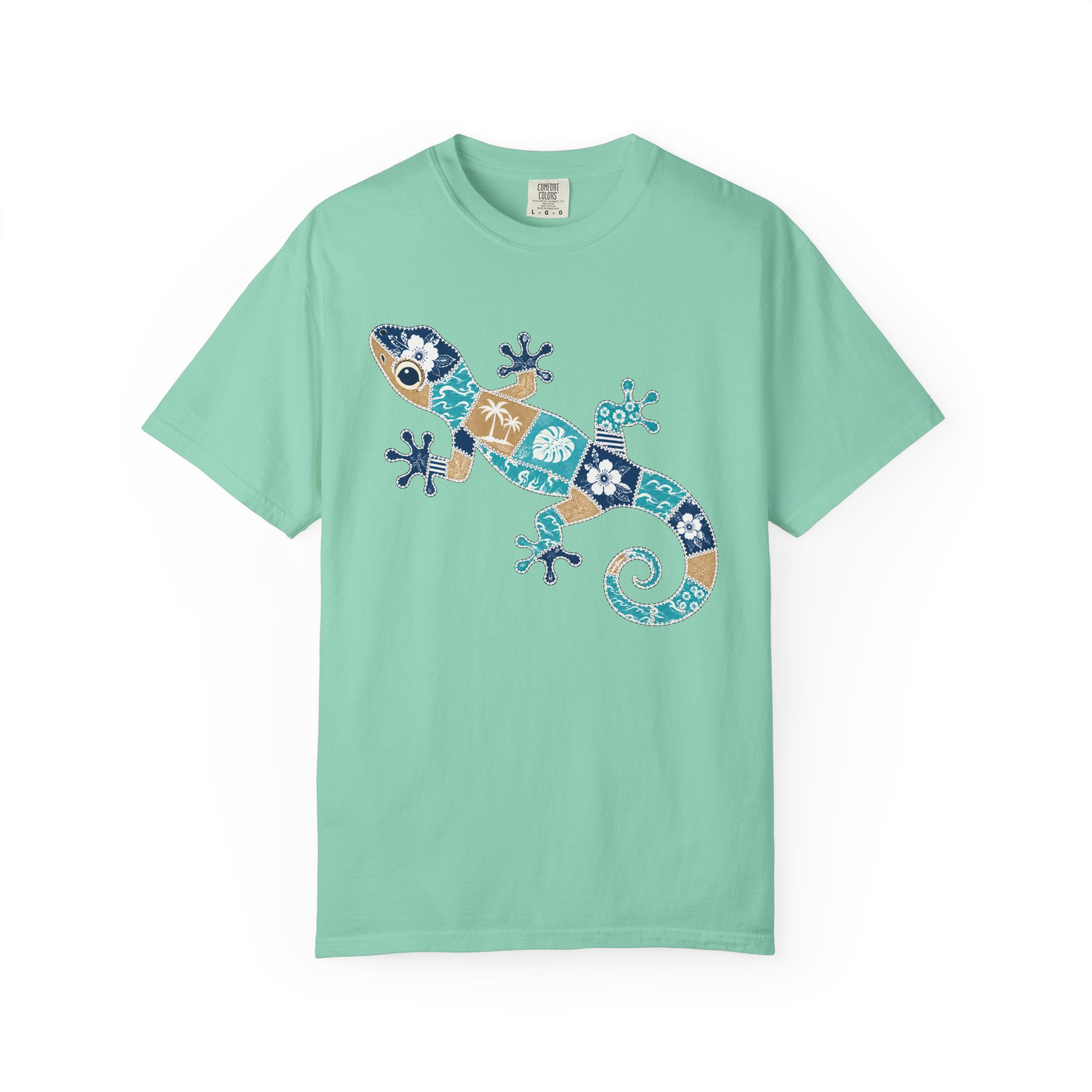 Patchwork Gecko Tee - Image 4