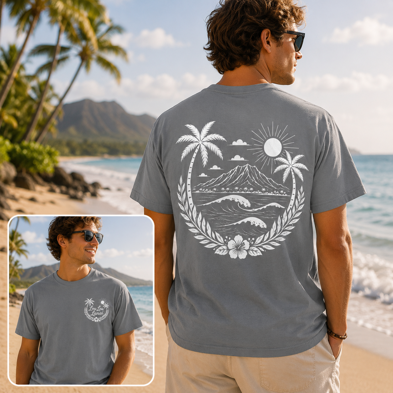 Island Crest Tee - Image 2