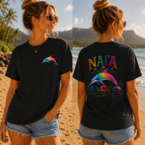 Rainbow Dolphin Tee