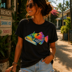 Rainbow Fish Tee