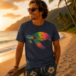 Tie-Dye Sea Turtle Tee