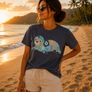 Patchwork Monk Seal Tee