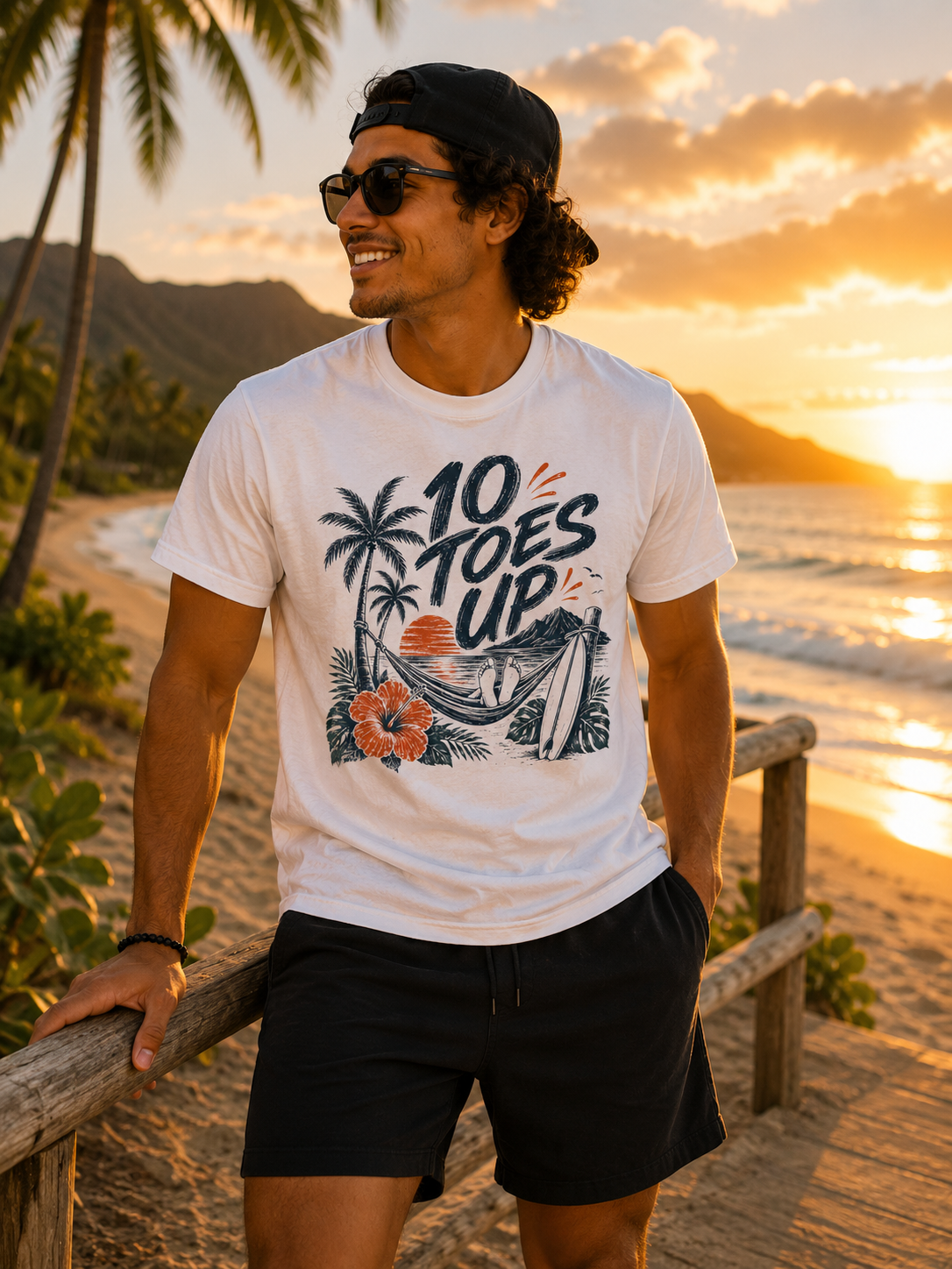 10 Toes Up Tee