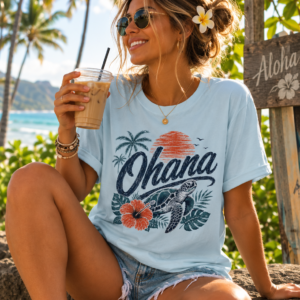 Ohana Sea Turtle Tee