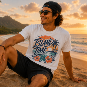 Palm Sunset Tee