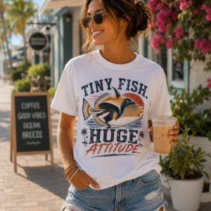 Tiny Fish Huge Attitude Tee