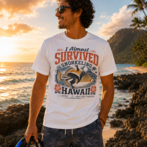 I Survived Snorkeling Tee