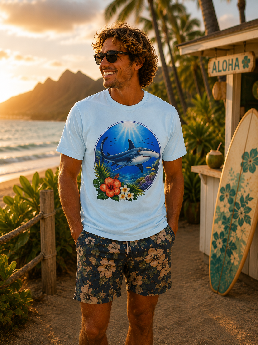 Hammerhead Shark Tee