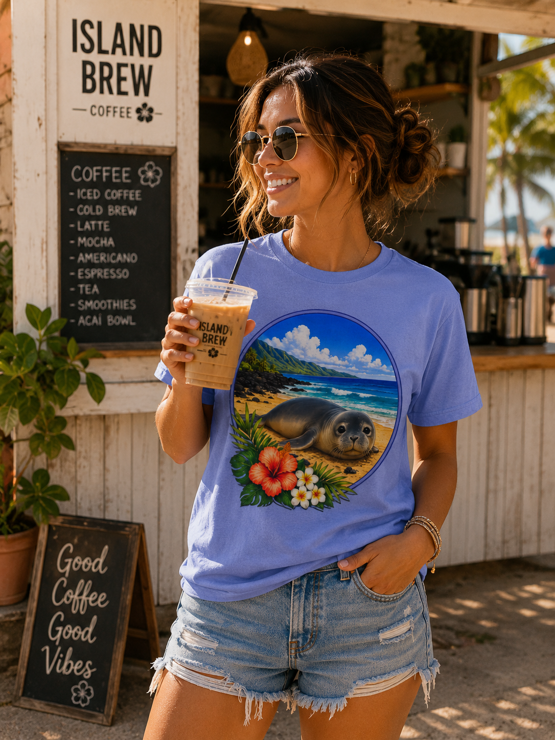 Monk Seal Tee