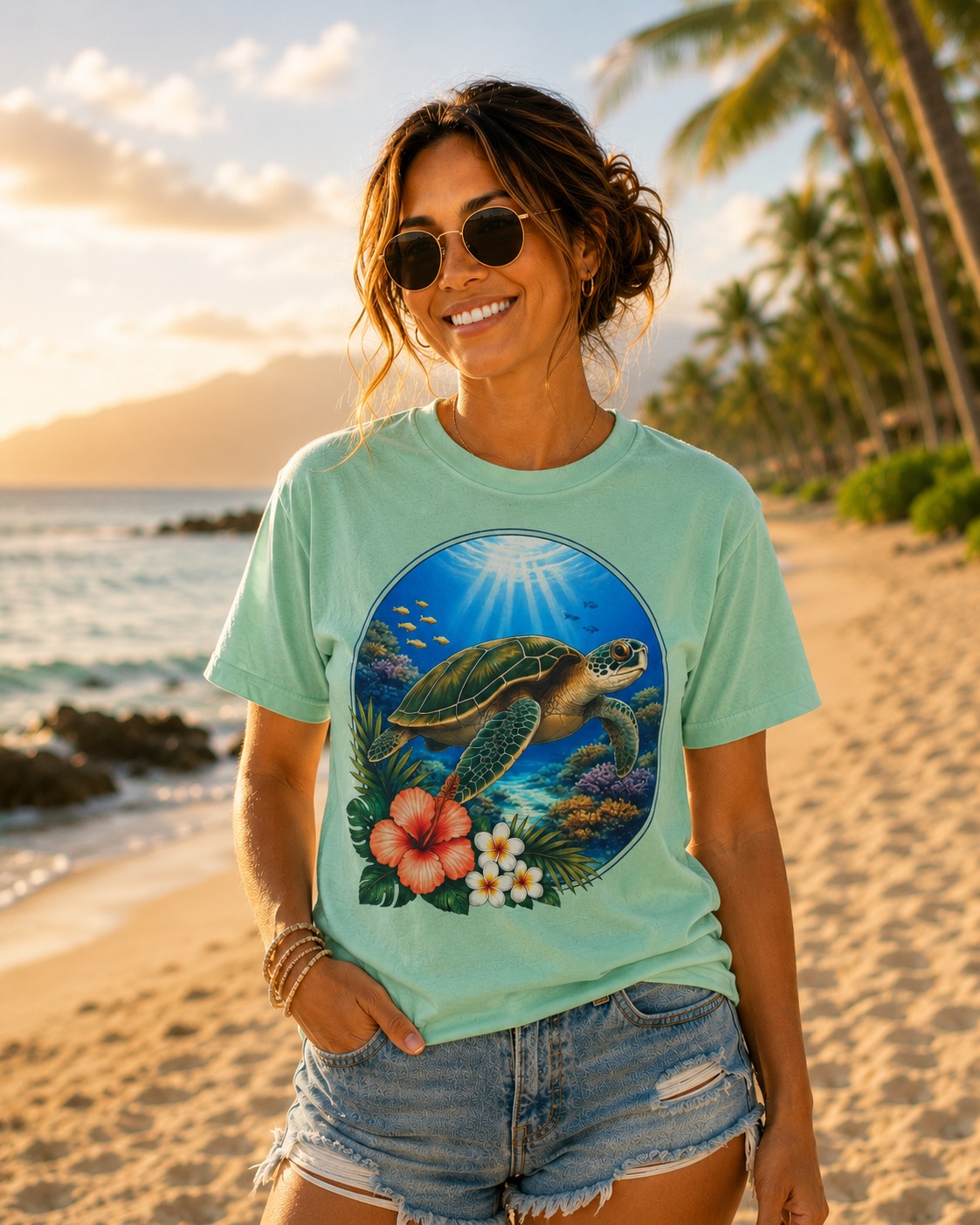 Honu Sea Turtle Tee