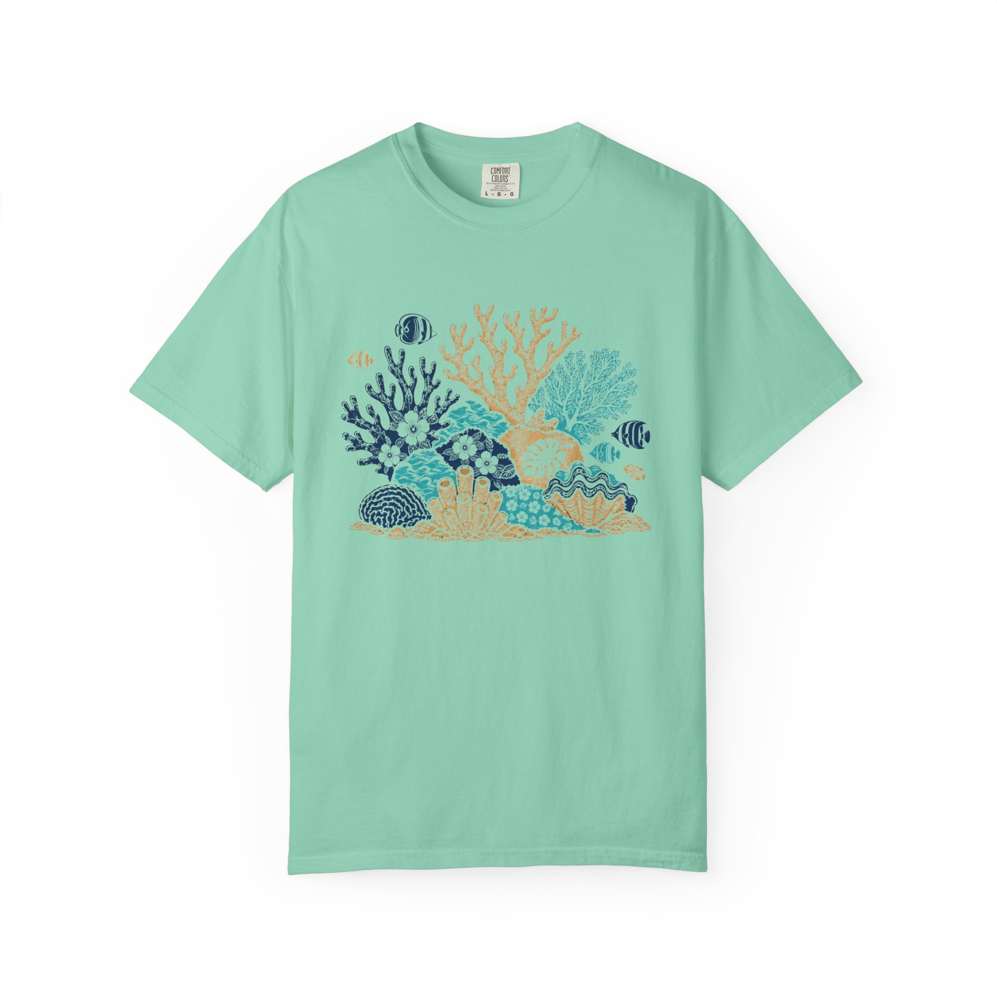 Patchwork Coral Reef Tee - Image 3