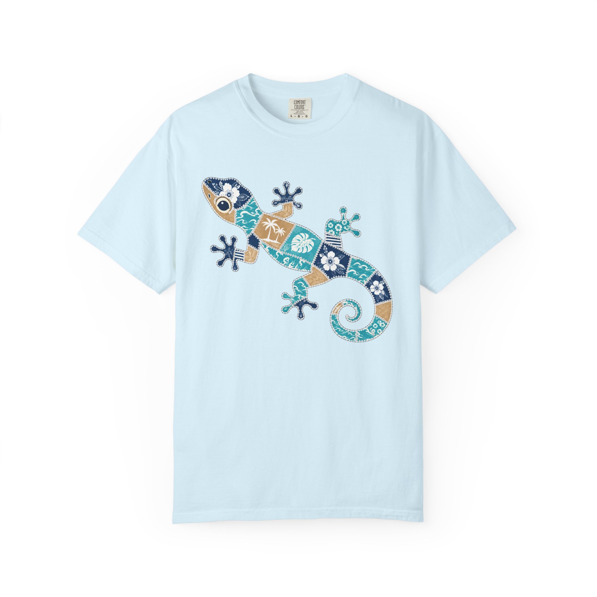 Patchwork Gecko Tee - Image 7