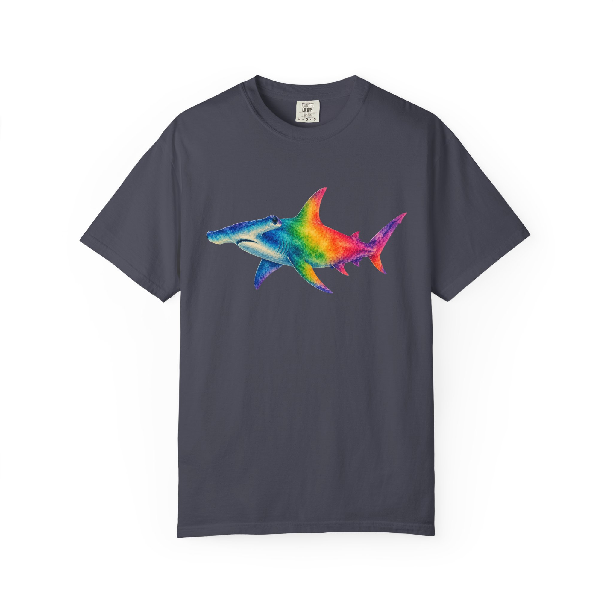 Rainbow Shark Tee - Image 6
