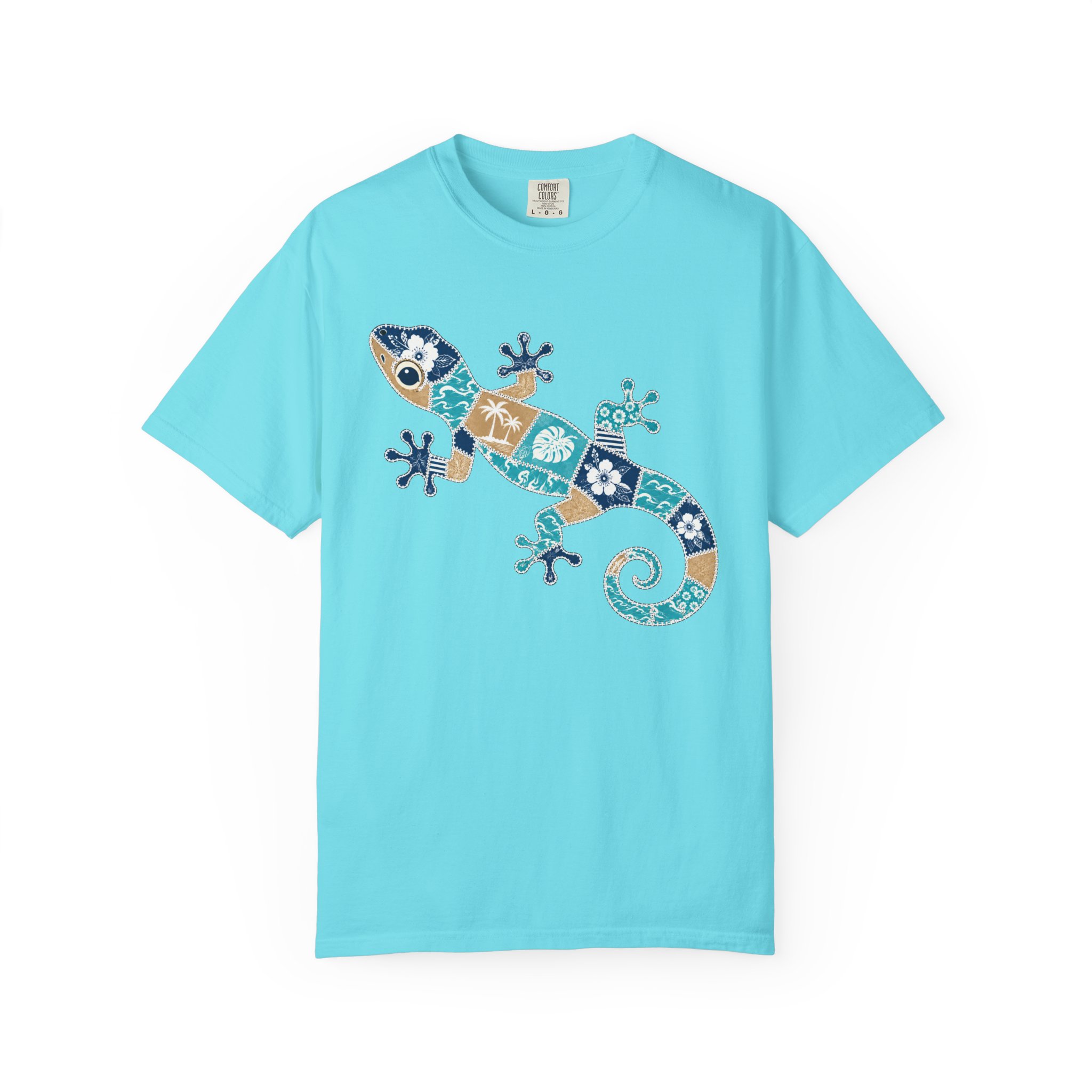 Patchwork Gecko Tee - Image 6